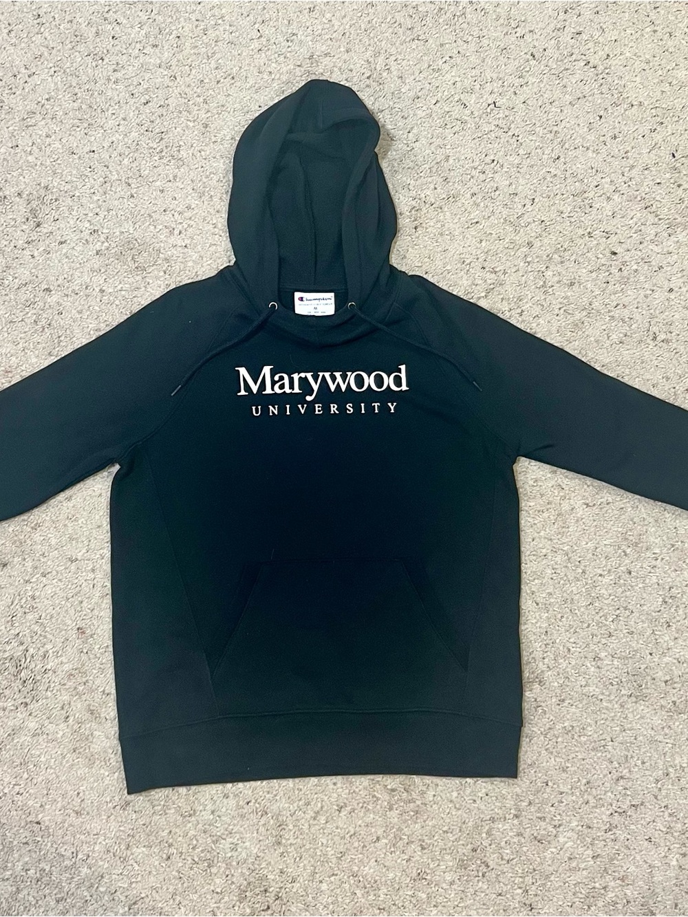 Champion Black Marywood University Pullover Hoodie